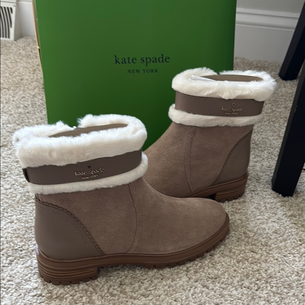 Kate Spade Bailee Fur-Lined Boots